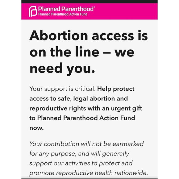 ALL OFFERS ACCEPTED: Donation to Planned Parenthood Action Fund / Pink PussyHat - Picture 15 of 16